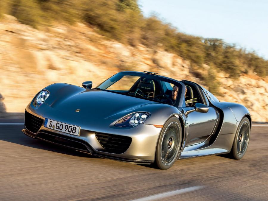  Porsche 918 Spyder 2014 года  (US) (фото 3 из 28)